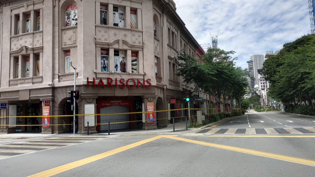A street scene in central Kuala Lumpur by day