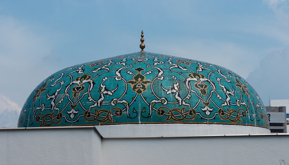 The domed interior of the Islamic Arts Museum Malaysia