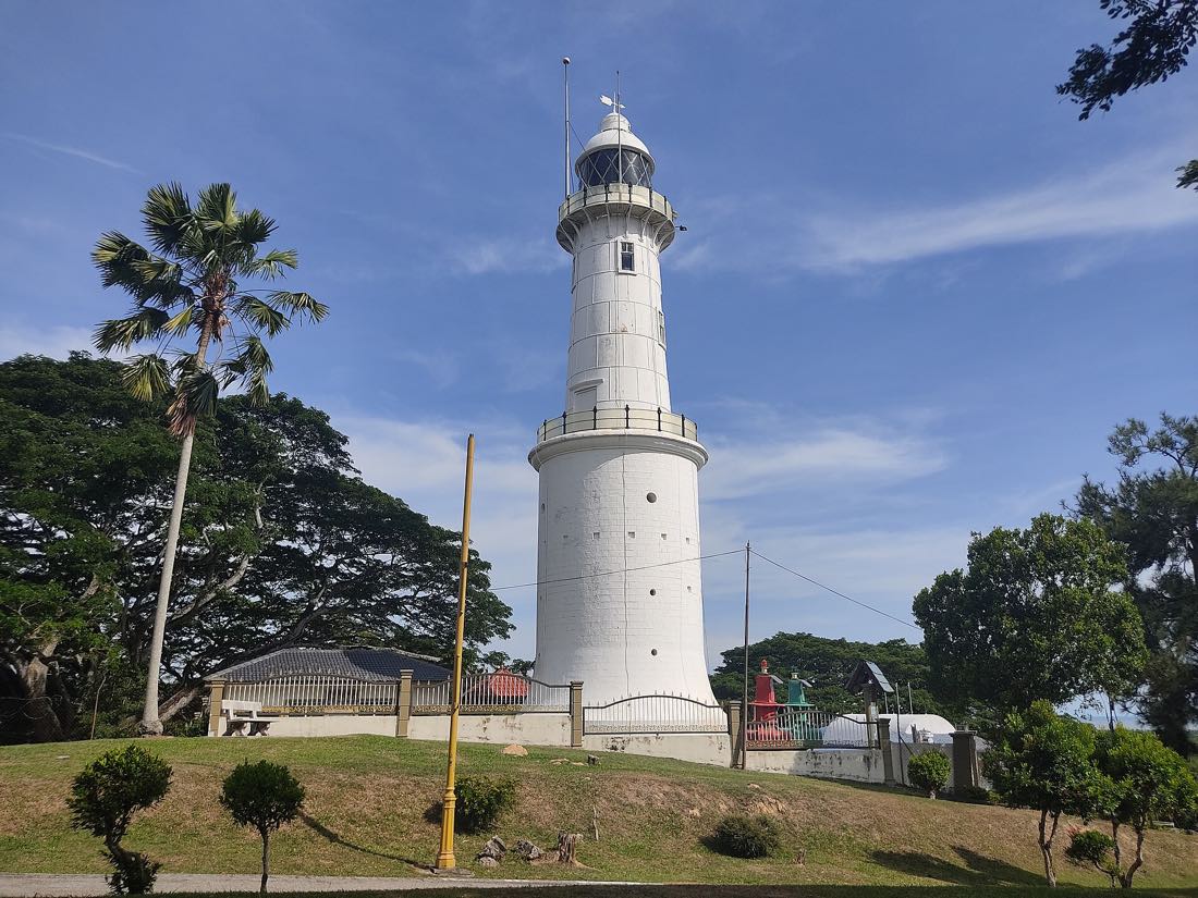 Bukit Melawati above the estuary at Kuala Selangor