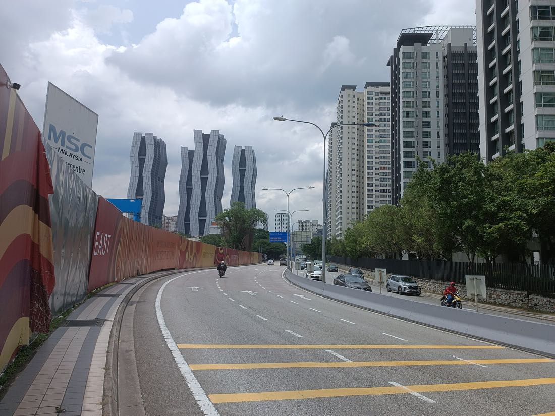 Sentul in northern Kuala Lumpur